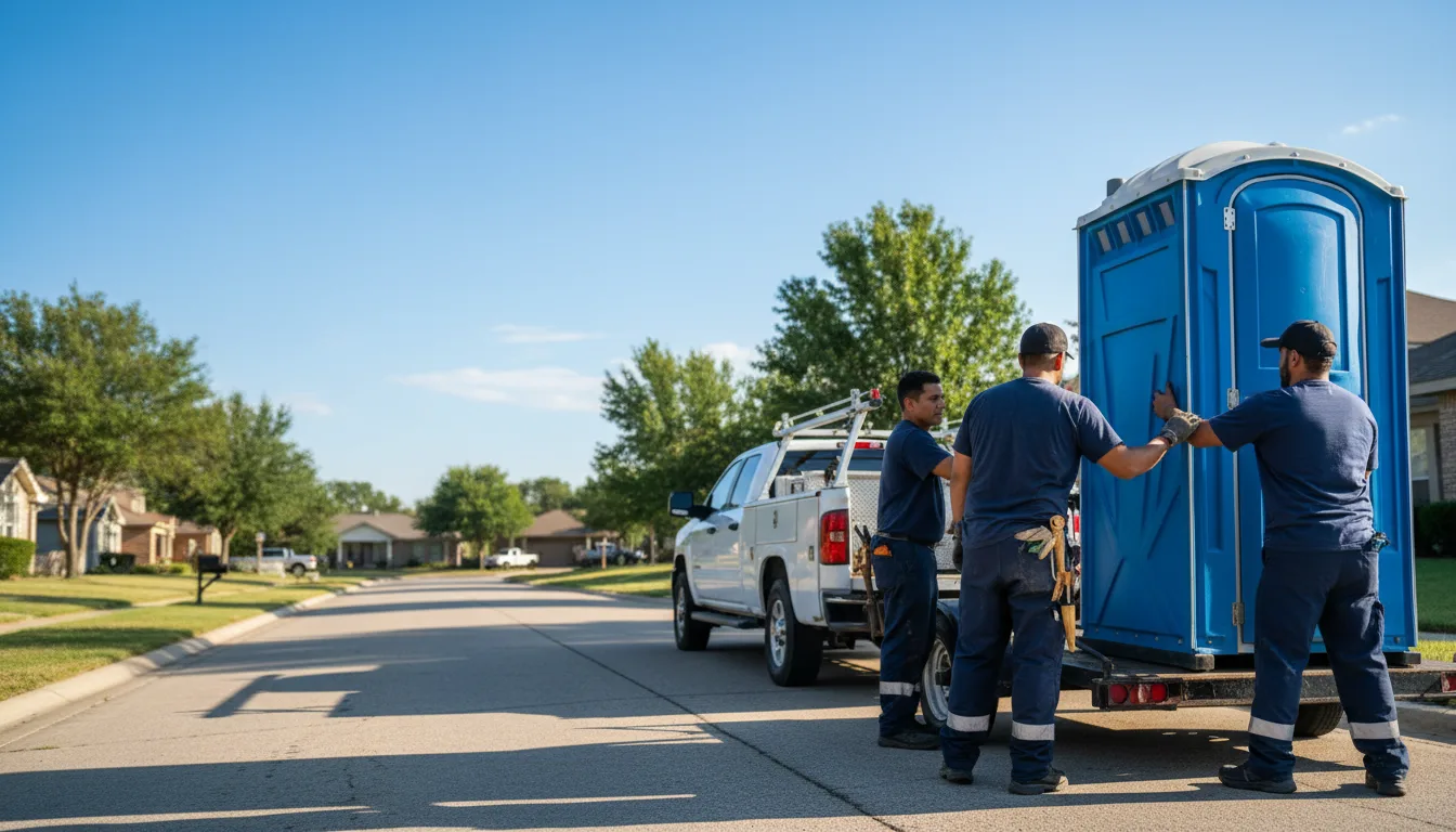 Portable Toilet Rental in Gouldbusk, TX near me